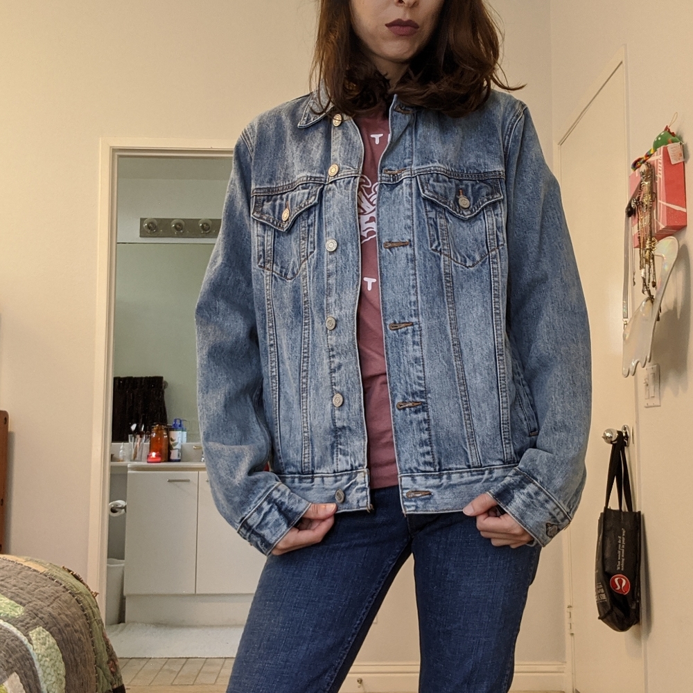 NWT Lucky Brand Denim Jacket - Picture 2 of 8